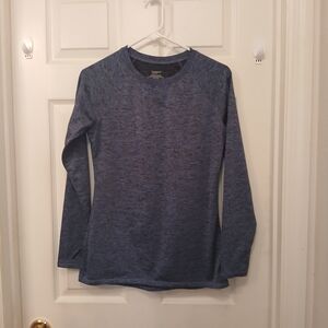 Cuddl Duds Climate Right Top Women's Size S Blue